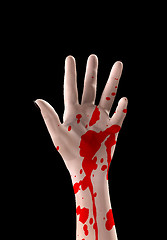 Image showing Hand Of A Killer