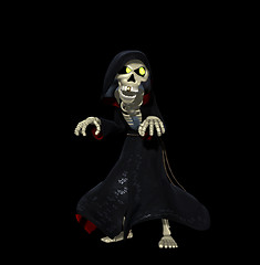 Image showing The Cartoon Grim Reaper