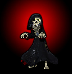 Image showing The Cartoon Grim Reaper