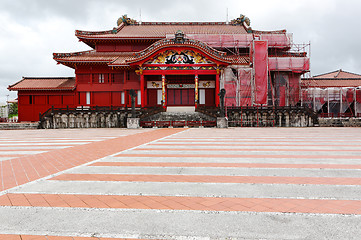 Image showing Shuri Castle in Okinawa Japan