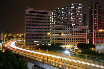 Image showing Hong Kong at night