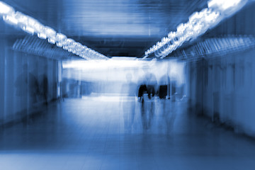 Image showing tunnel in blur