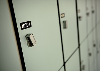 Image showing lockers