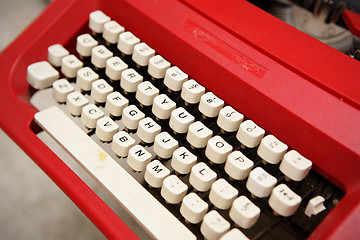Image showing old typewriter