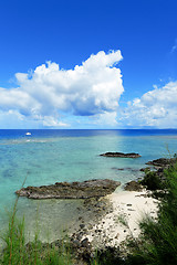 Image showing seascape in okinawa japan