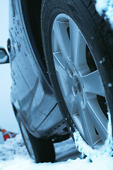 Image showing Winter tyre