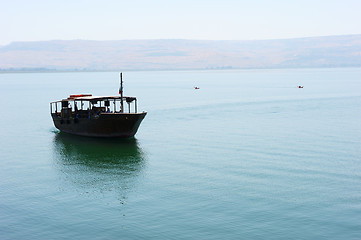 Image showing The Sea of Galilee