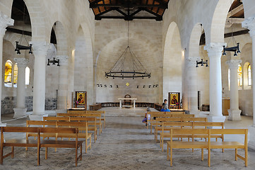 Image showing The Church of the First Feeding of the Multitude at Tabgha, inte