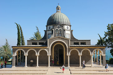 Image showing Church on the Mount of Beatitudes 