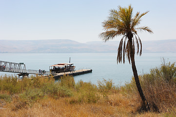 Image showing The Sea of Galilee