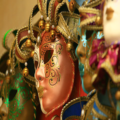 Image showing Venice masks