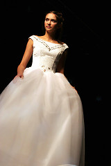 Image showing Wedding dress model