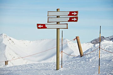 Image showing Direction signs