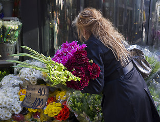 Image showing Shopping flowers