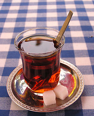 Image showing Portrait of the turkish tea