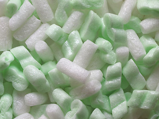 Image showing Polystyrene beads