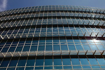 Image showing Modern office building facade