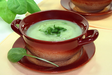 Image showing Herb Soup