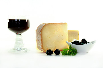 Image showing Cheese Assortment