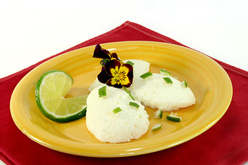 Image showing Lime mousse