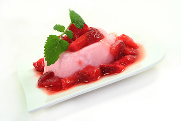 Image showing Strawberry Dessert