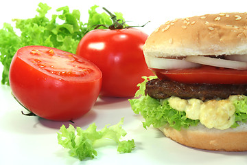 Image showing Hamburger