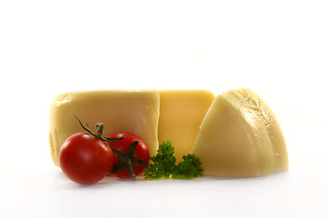 Image showing Cheese wheel