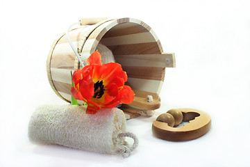 Image showing Sauna Accessories