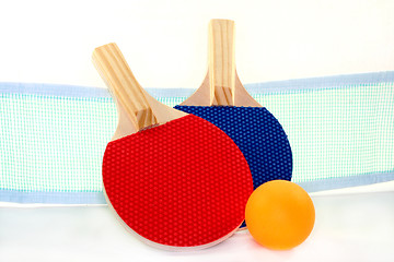 Image showing Table tennis racket