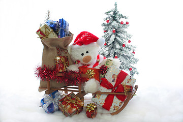 Image showing Christmas Teddy