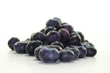 Image showing Blueberries