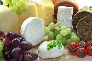 Image showing Cheese Assortment