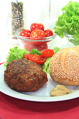 Image showing Burger