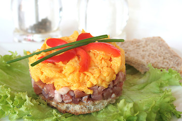 Image showing Scrambled eggs