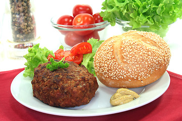 Image showing Burger