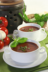 Image showing Tomato soup