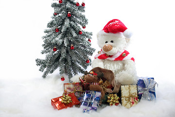 Image showing Christmas Teddy