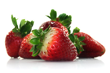 Image showing Strawberries