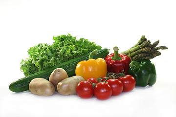 Image showing Vegetable shopping