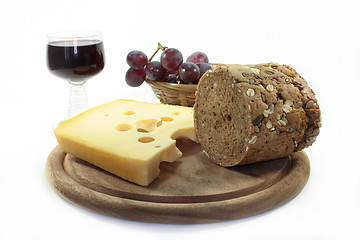 Image showing Piece of cheese