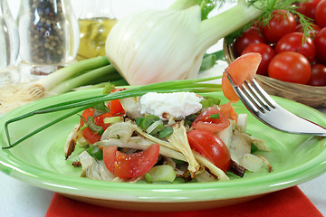 Image showing Fennel salad