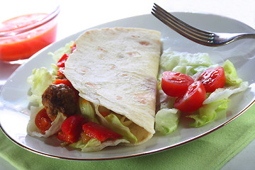 Image showing Fajitas