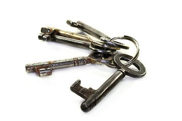 Image showing bunch of keys