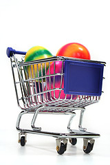 Image showing Easter shopping