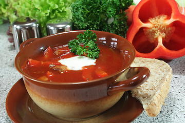 Image showing Goulash soup