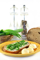 Image showing Wild Garlic Bread