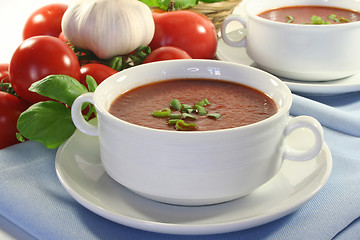 Image showing Tomato soup