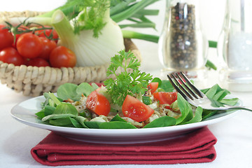 Image showing Fennel salad