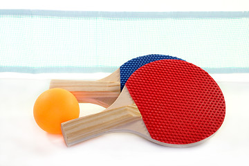 Image showing Table tennis racket