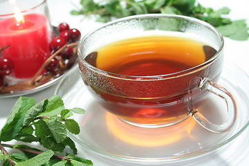 Image showing peppermint tea
